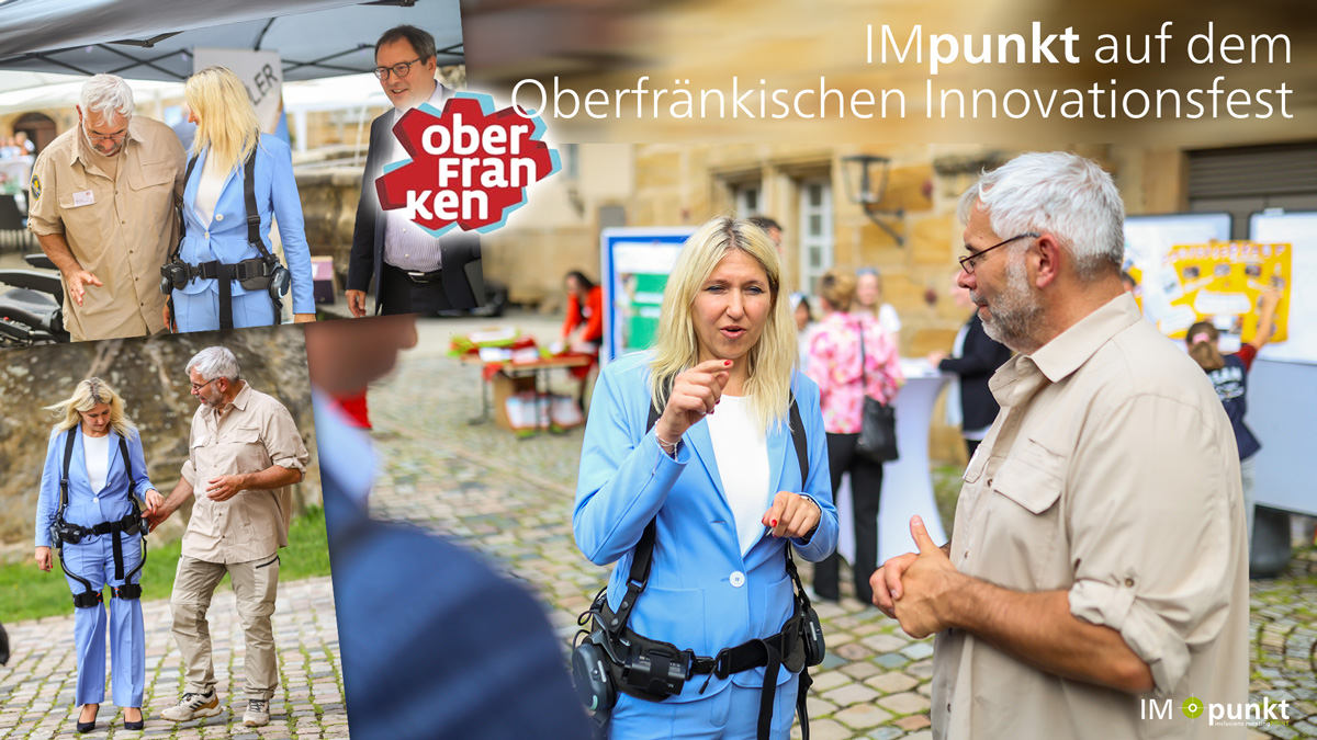 Innovation zum Anfassen – IMpunkt und SCUTTLER-Touren auf dem Oberfränkischen Innovationsfest in Schloss Thurnau