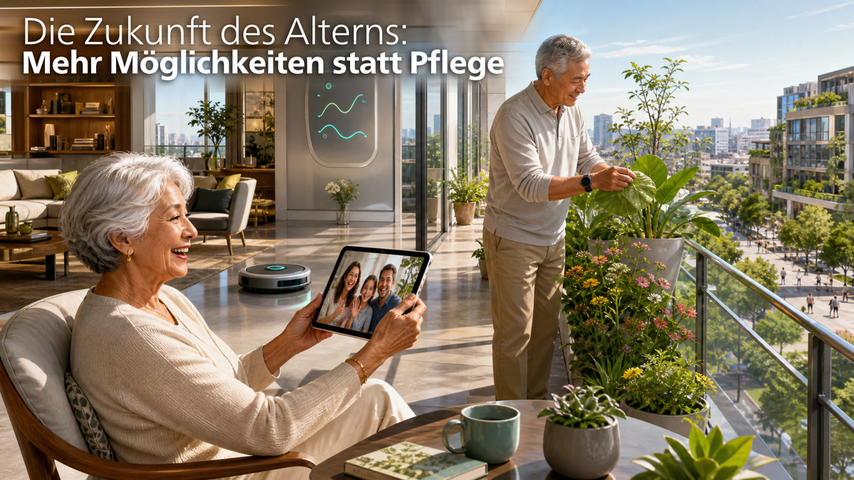 Die Zukunft des Alterns: Mehr Möglichkeiten statt Pflege