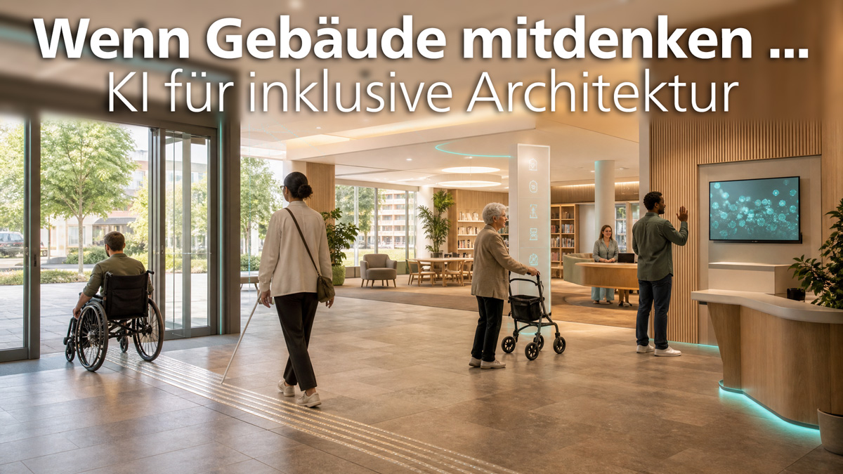 Wenn Gebäude mitdenken: KI für inklusive Architektur