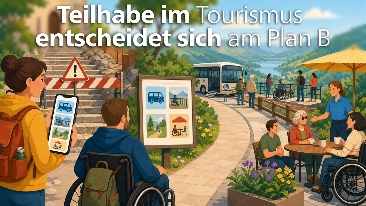 Teilhabe im Tourismus entscheidet sich am Plan B