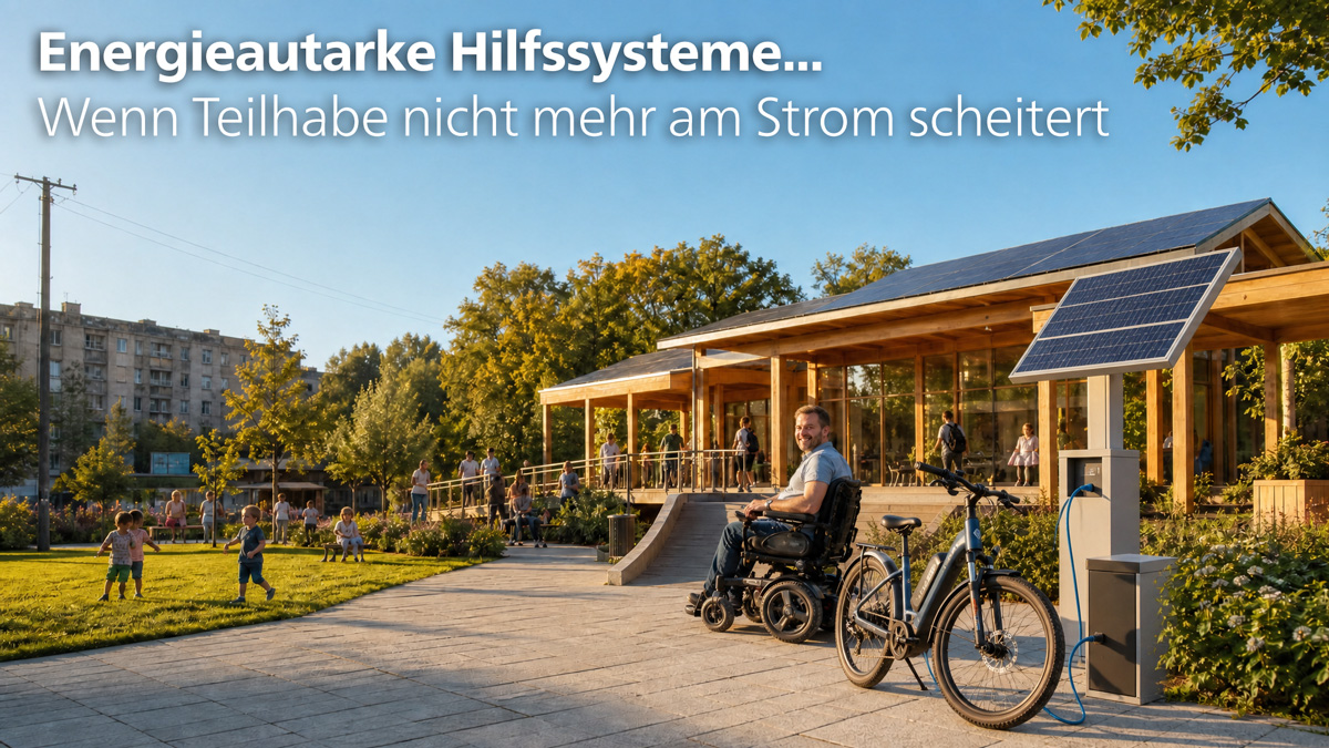Energieautarke Hilfssysteme: Nachhaltigkeit trifft Inklusion