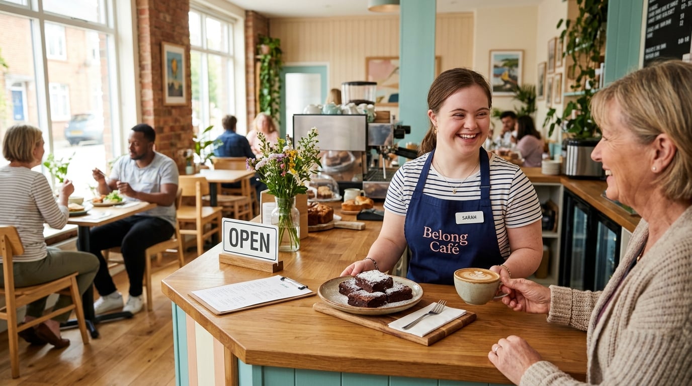 Café Brownies & Downies: Inklusion, die mitten ins Herz trifft