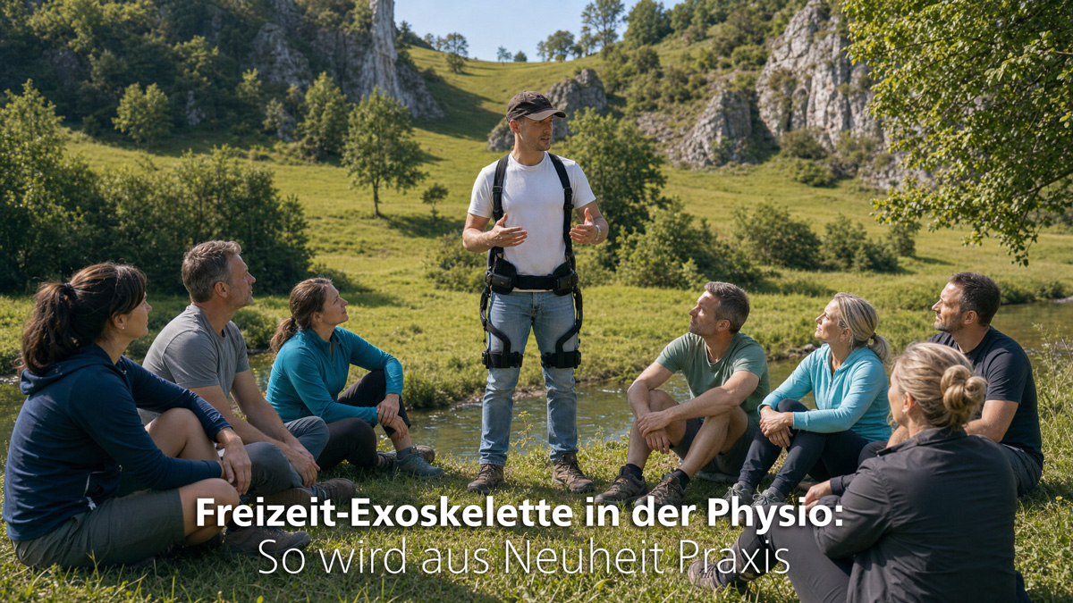Freizeit-Exoskelette in der Physio: So wird aus Neuheit Praxis