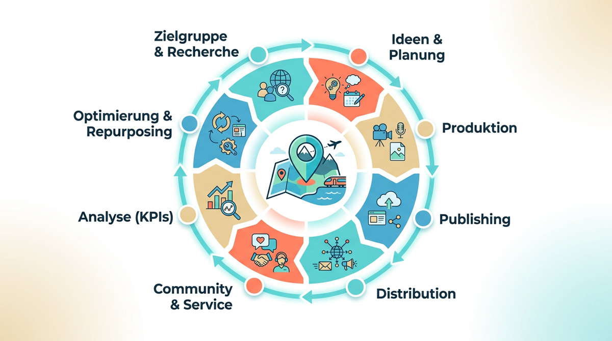 Content-Lifecycle im Tourismus: So bleibt Content wirksam