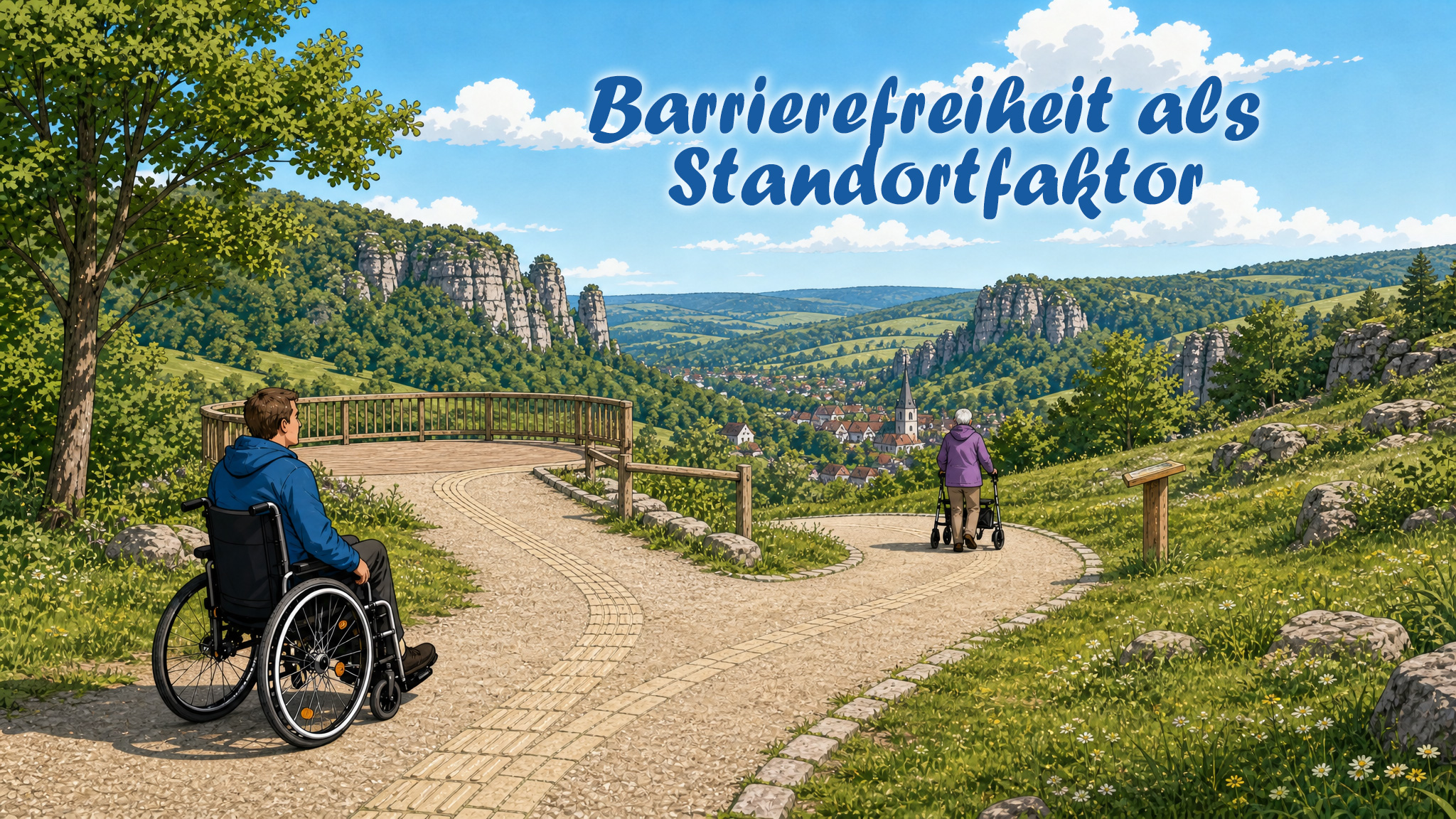 Barrierefreiheit als Standortfaktor in der Fränkischen Schweiz