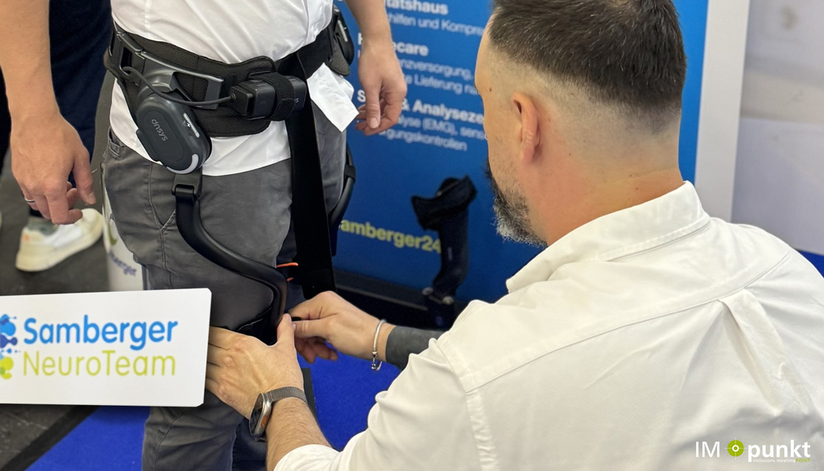 Exoskelett X1 begeistert in München: Warum Samberger, DNSYS und IMpunkt jetzt den Praxisweg gehen