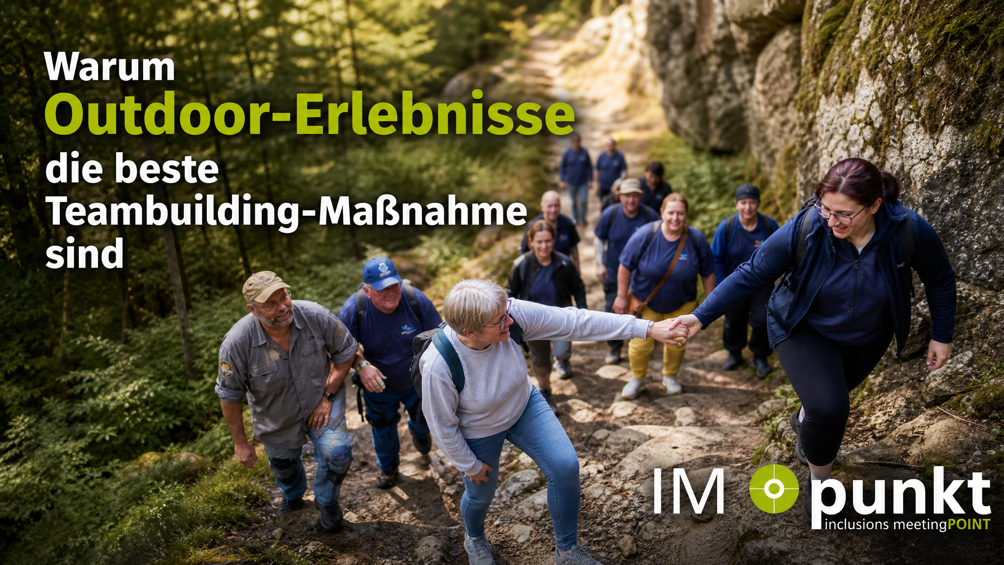 Outdoor-Erlebnisse als Teambuilding: Natur verbindet Teams