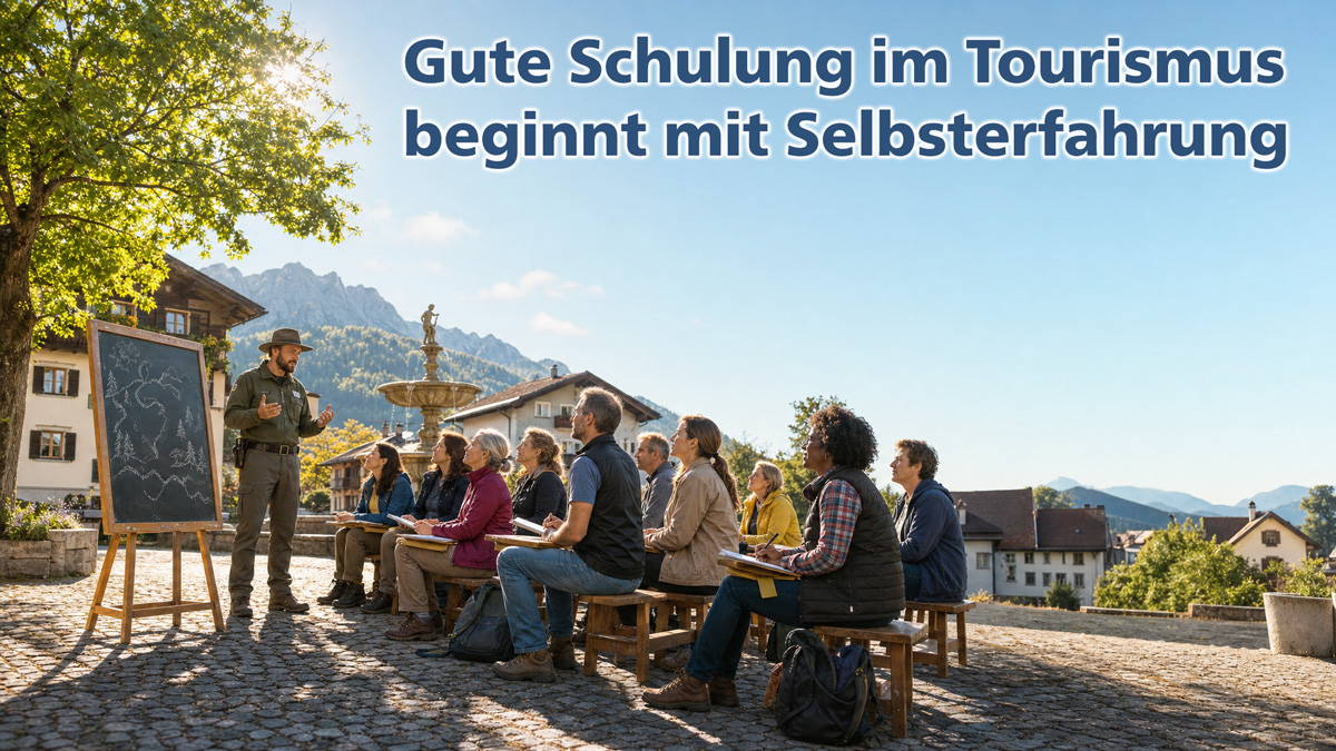 Gute Schulung im Tourismus beginnt mit Selbsterfahrung