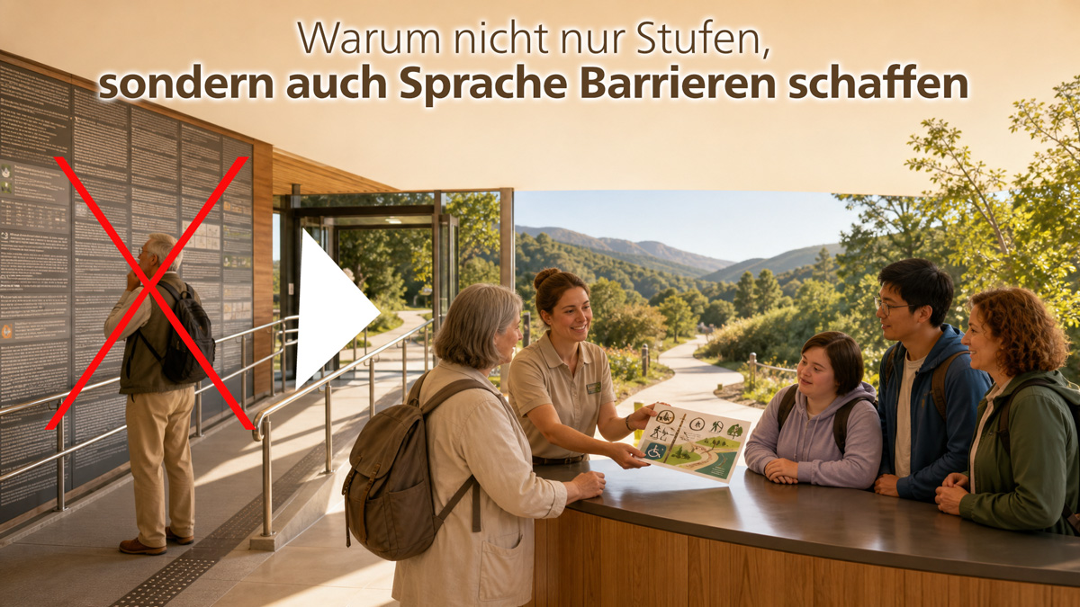 Kognitive Barrierefreiheit im Tourismus: Verständlichkeit zählt