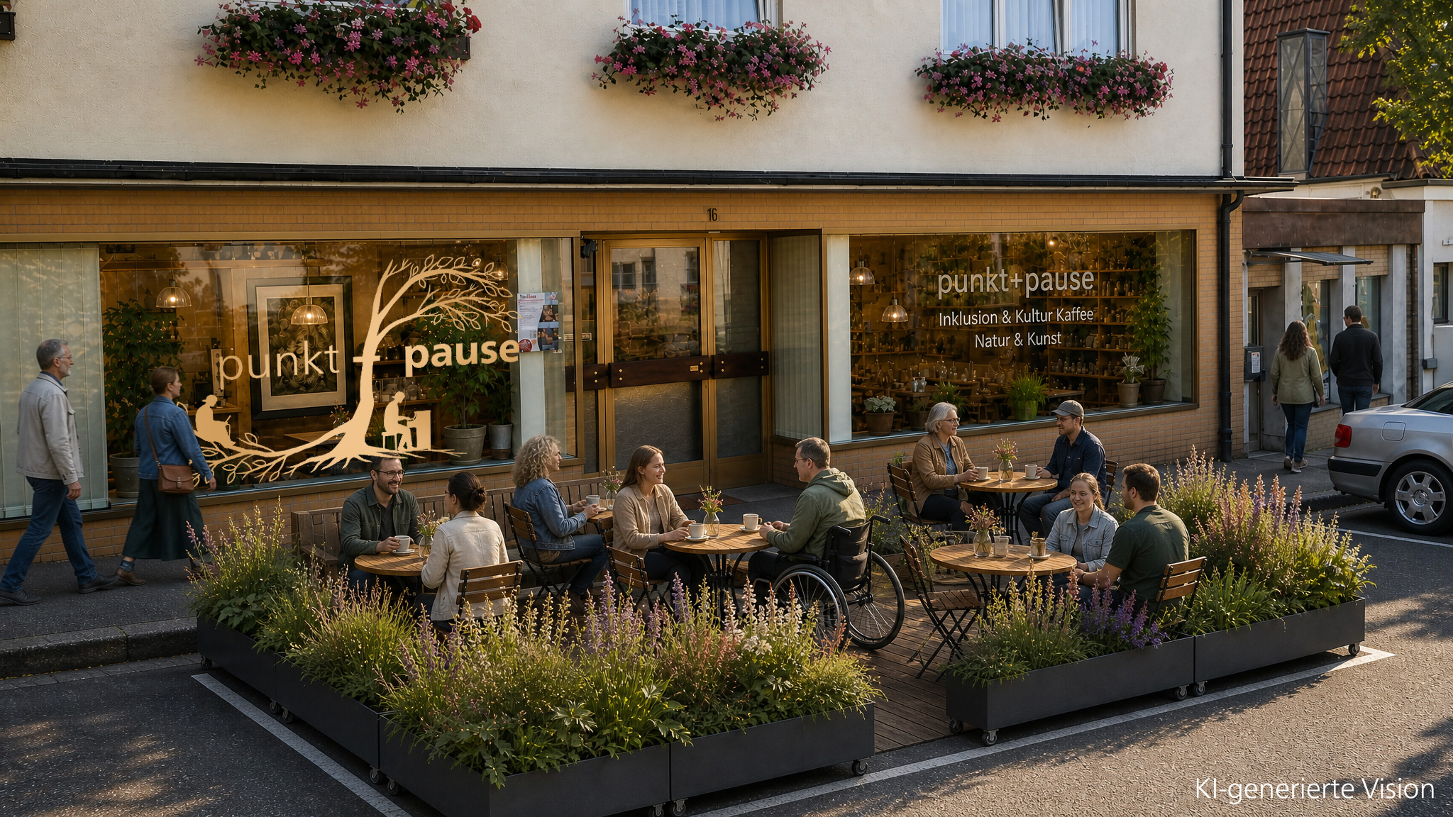 punkt+pause: Ein Traum von Kaffee, Kultur und echter Begegnung