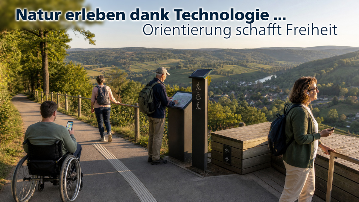 Natur erleben dank Technologie: Orientierung schafft Freiheit