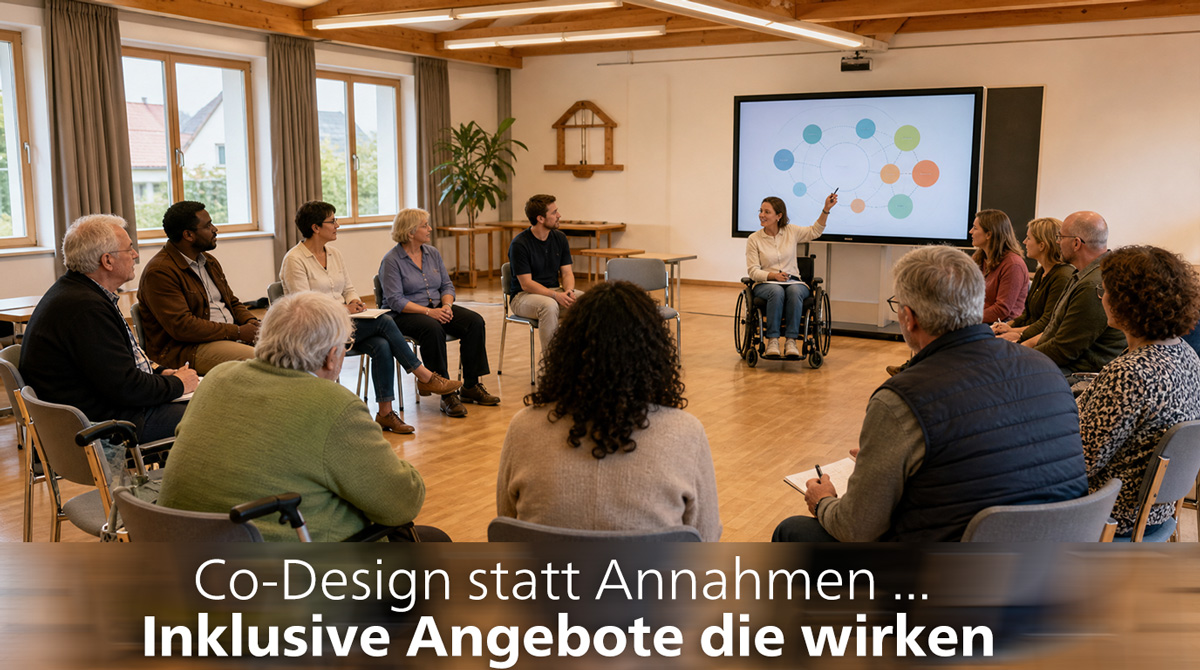 Co-Design statt Annahmen: Inklusive Angebote, die wirken
