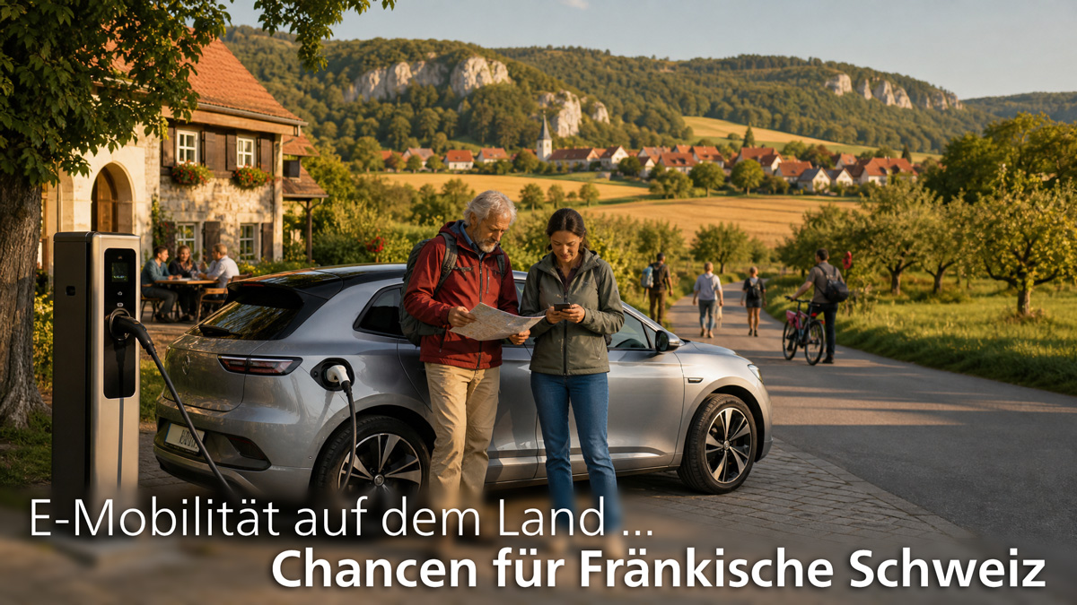 E-Mobilität auf dem Land: Chancen für Fränkische Schweiz