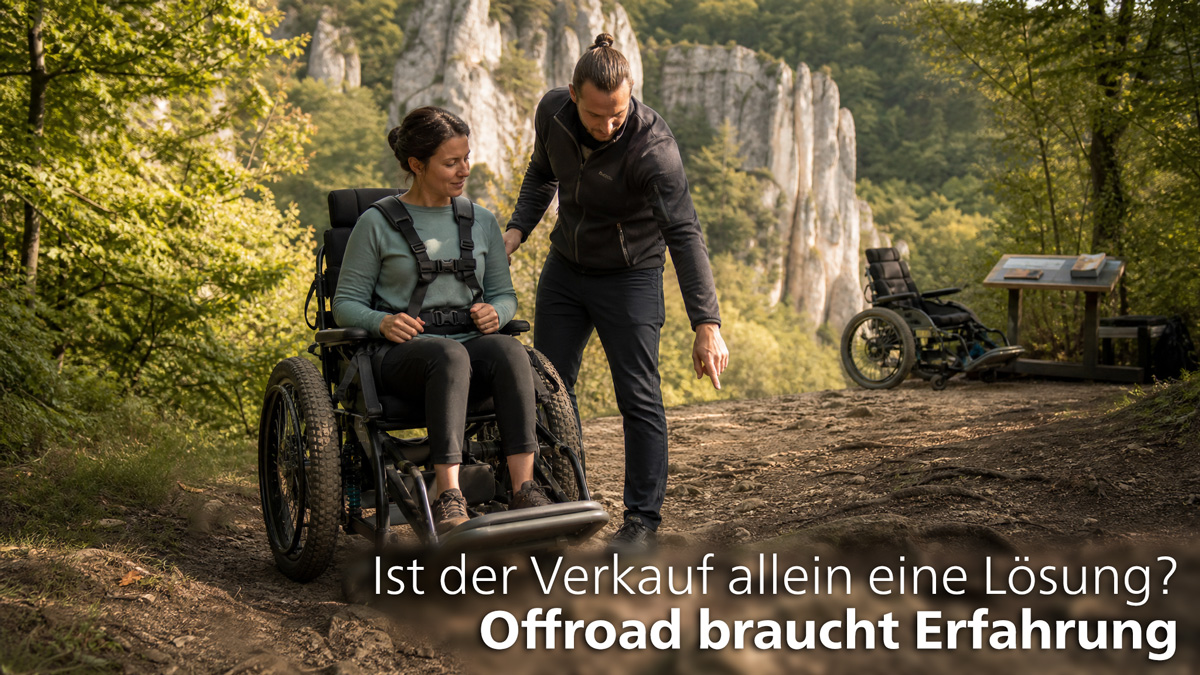 Ist der Verkauf allein eine Lösung? Offroad braucht Erfahrung