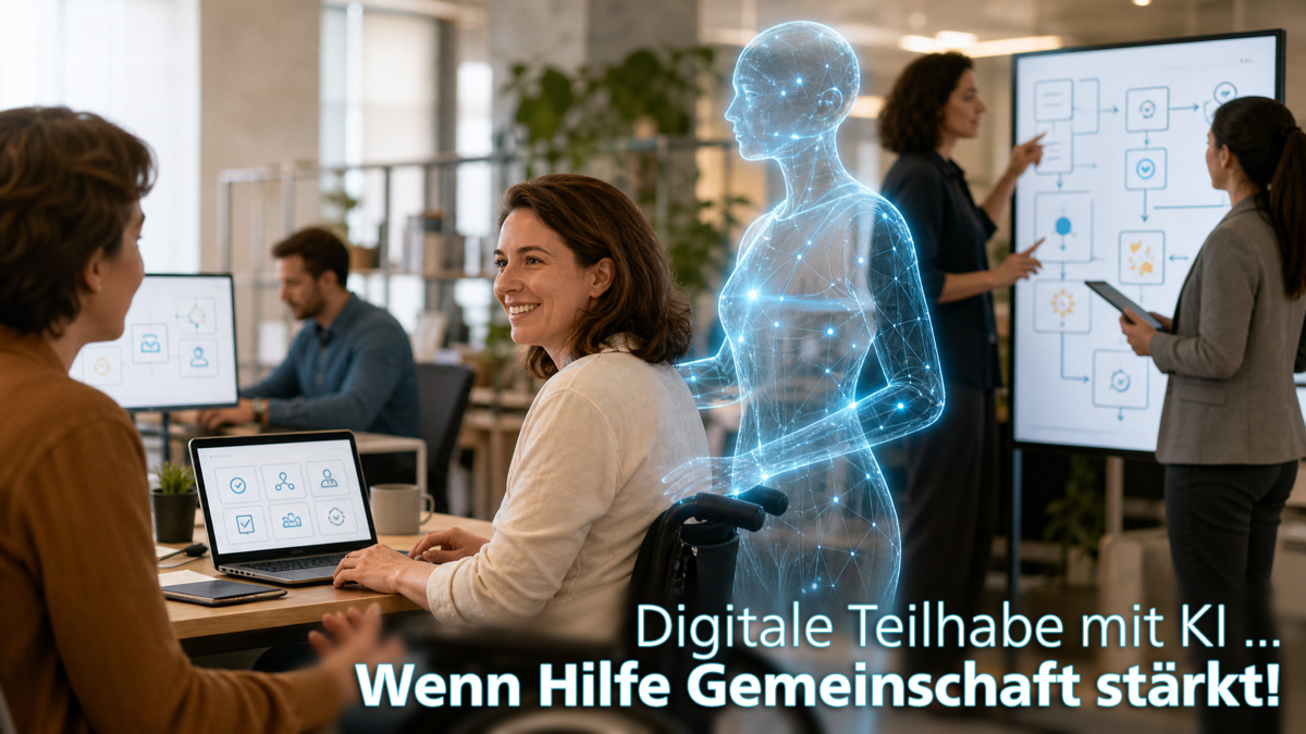 Digitale Teilhabe mit KI: Wenn Hilfe Gemeinschaft stärkt