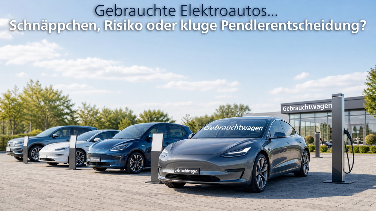 Gebrauchte Elektroautos: Schnäppchen, Risiko oder kluge Pendlerentscheidung?