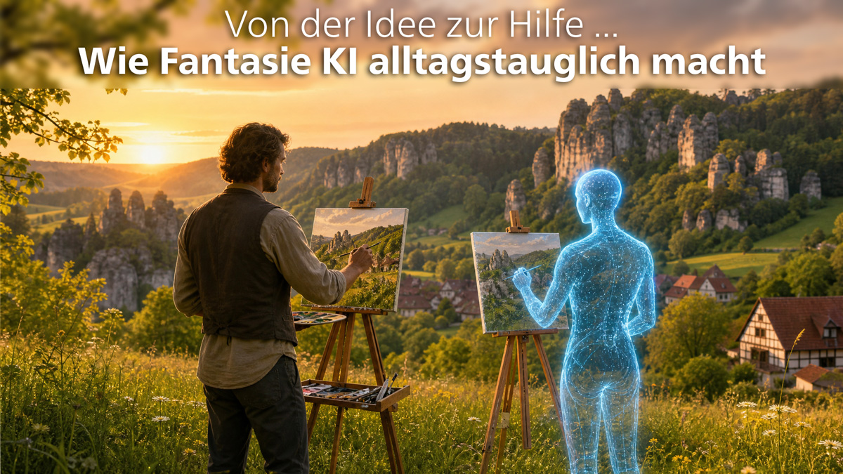 Von der Idee zur Hilfe: Wie Fantasie KI alltagstauglich macht