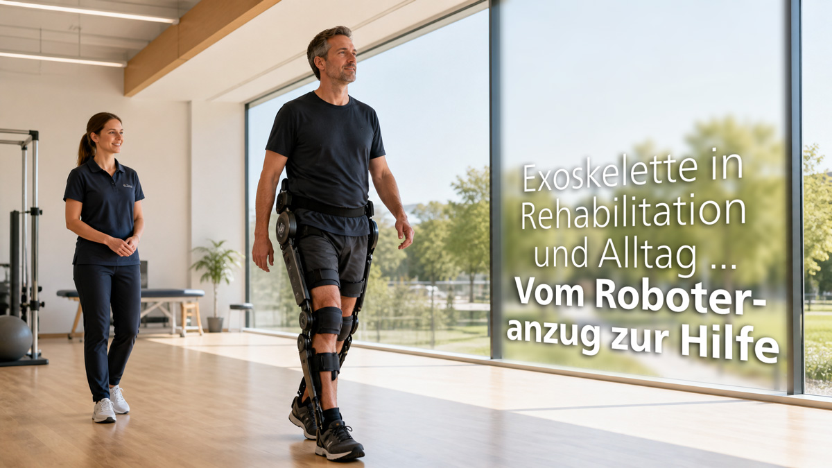 Exoskelette in Rehabilitation und Alltag: Vom Roboteranzug zur Hilfe