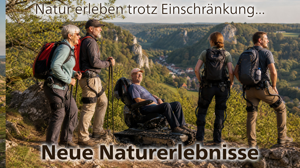 Natur erleben trotz Einschränkung: Neue Naturerlebnisse