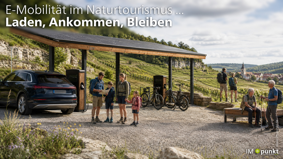 E-Mobilität im Naturtourismus: Laden, Ankommen, Bleiben