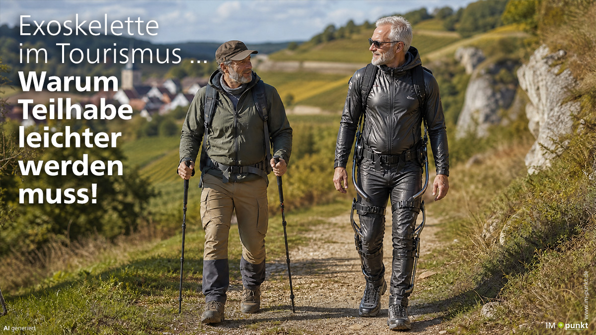 Exoskelette im Tourismus: Warum Teilhabe leichter werden muss