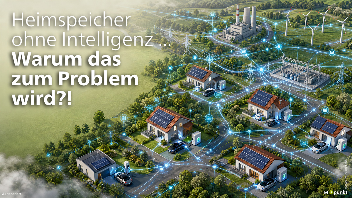 Heimspeicher ohne Intelligenz: Warum das zum Problem wird