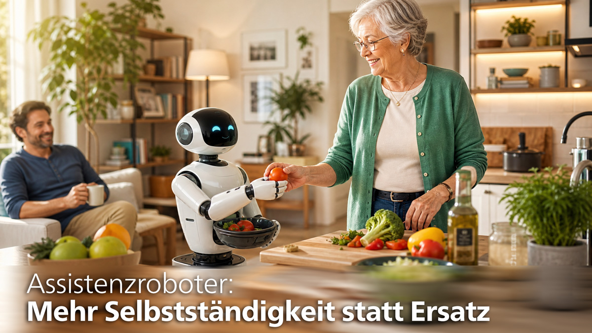 Assistenzroboter: Mehr Selbstständigkeit statt Ersatz