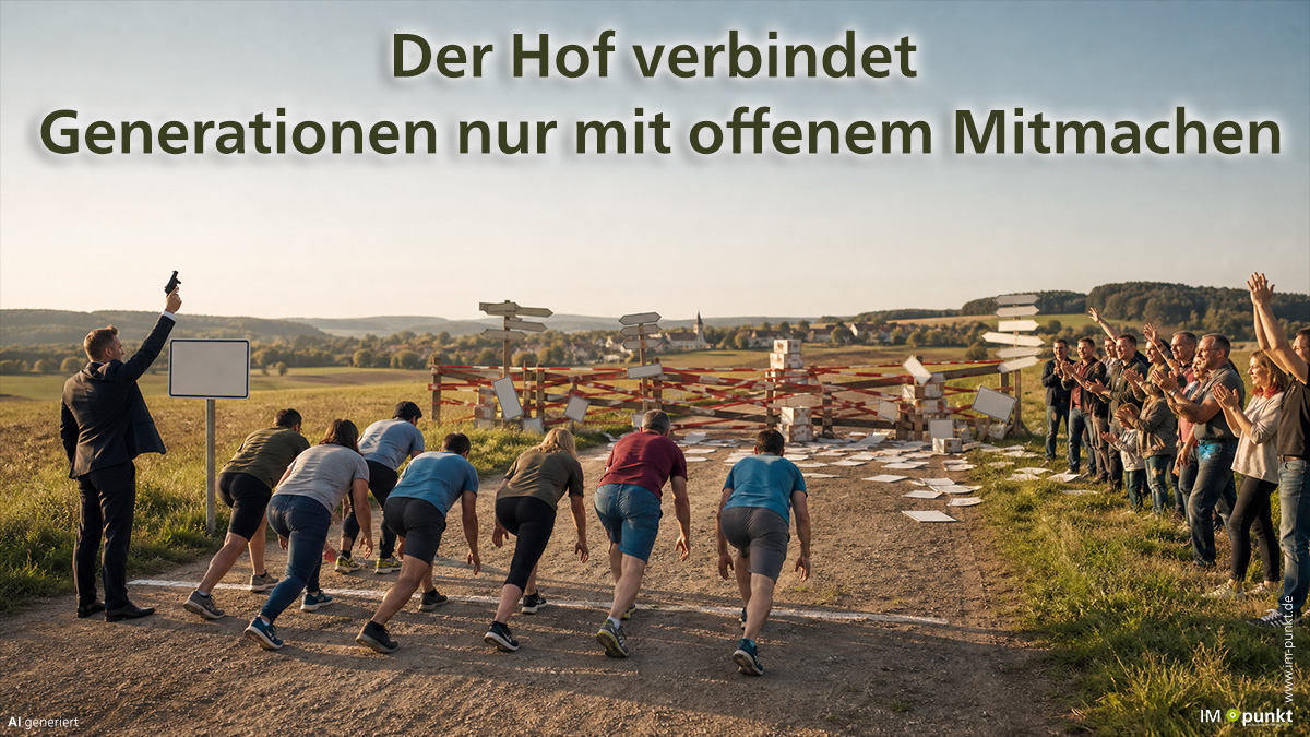 Der Hof verbindet Generationen nur mit offenem Mitmachen