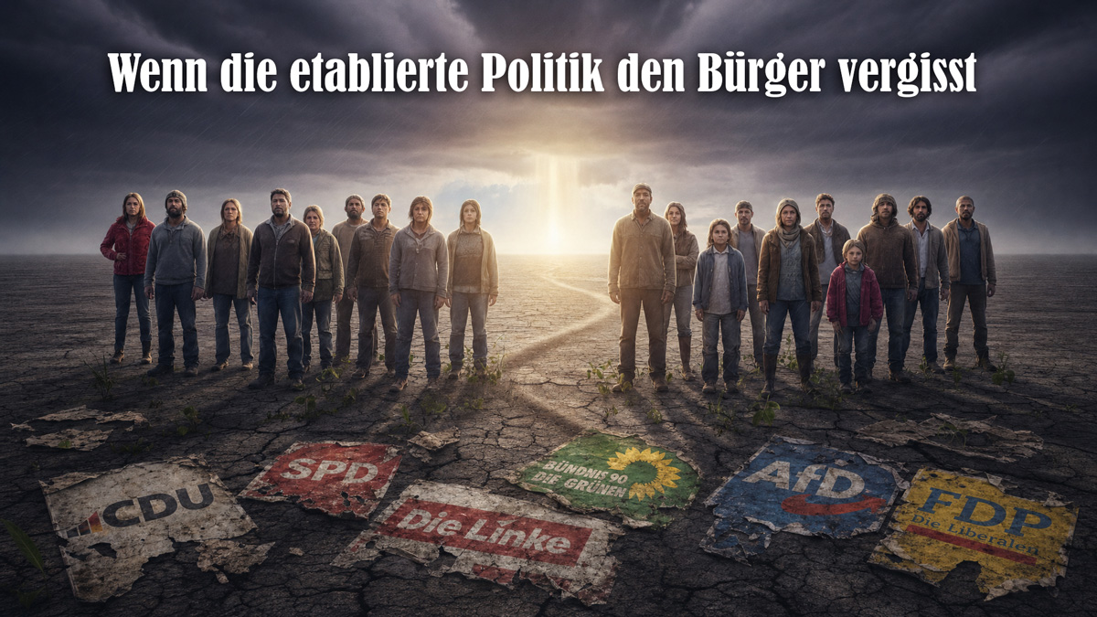 Wenn die etablierte Politik den Bürger vergisst