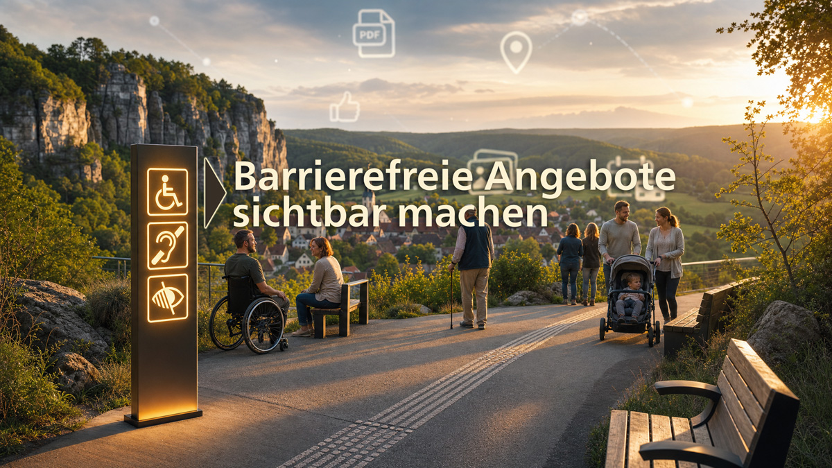 Barrierefreie Angebote sichtbar machen: Orientierung statt Flut